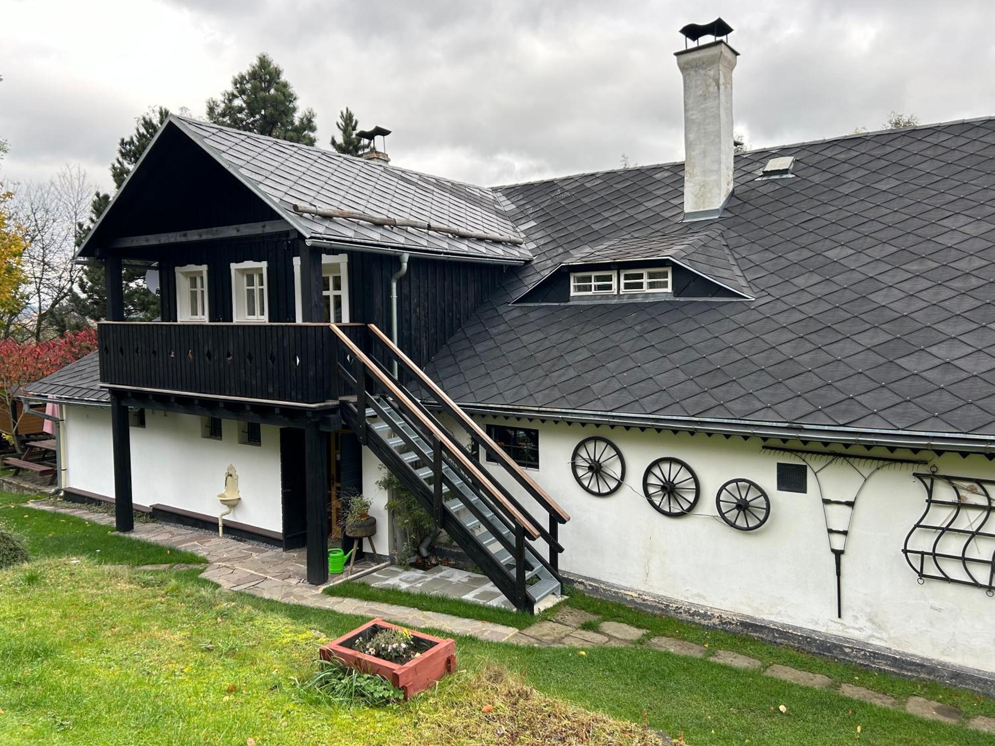 Penzion Pod Zeleznym Vrchem Chřibská Exteriör bild